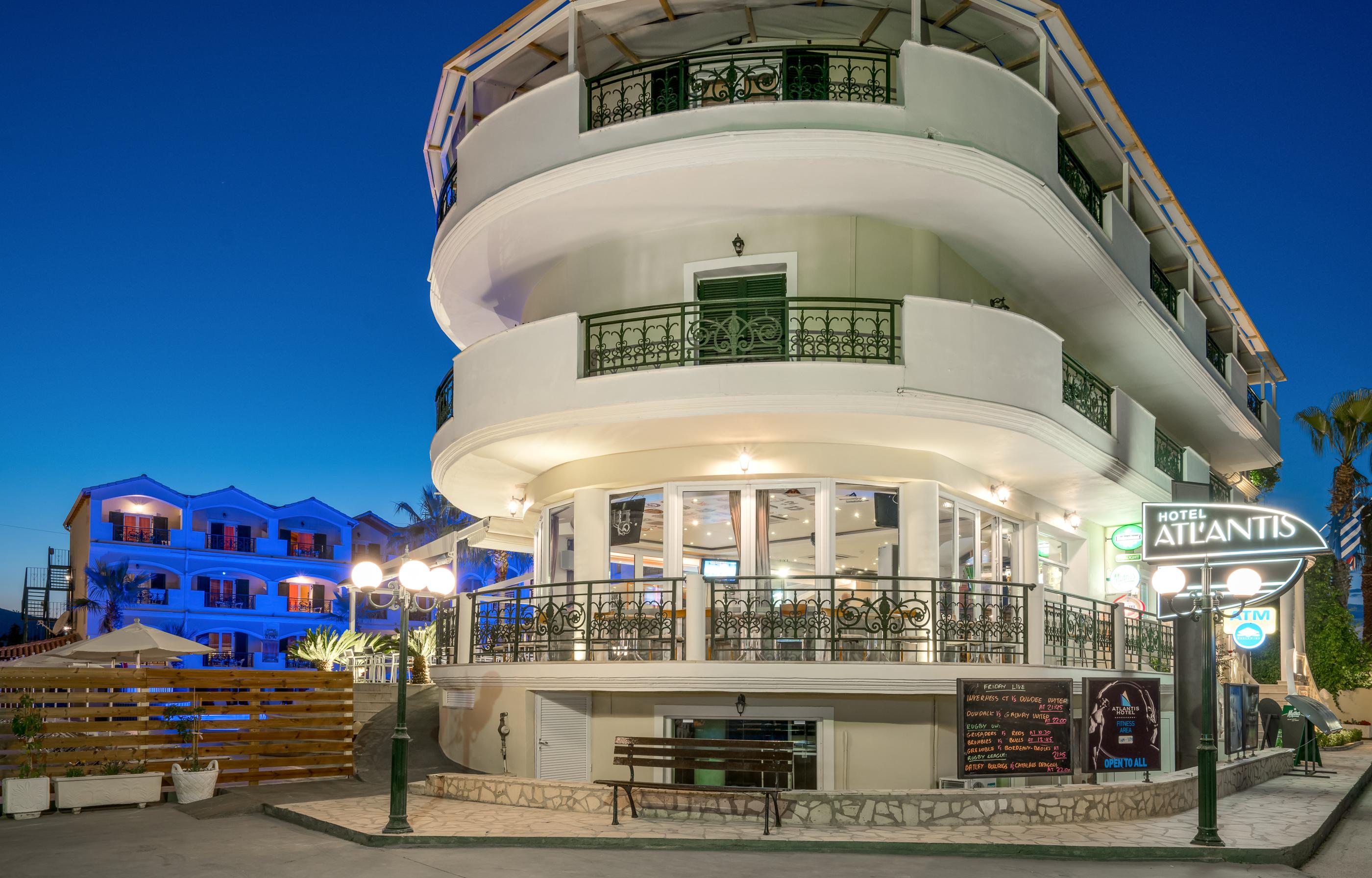 Zante Atlantis Hotel Laganás Eksteriør bilde